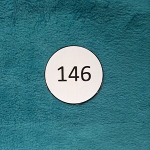 Nr 146.Fleece petrolblauw. 100x100