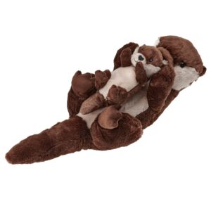 Verzwaringsknuffel otter. 45 cm, 1 kg. €30,-